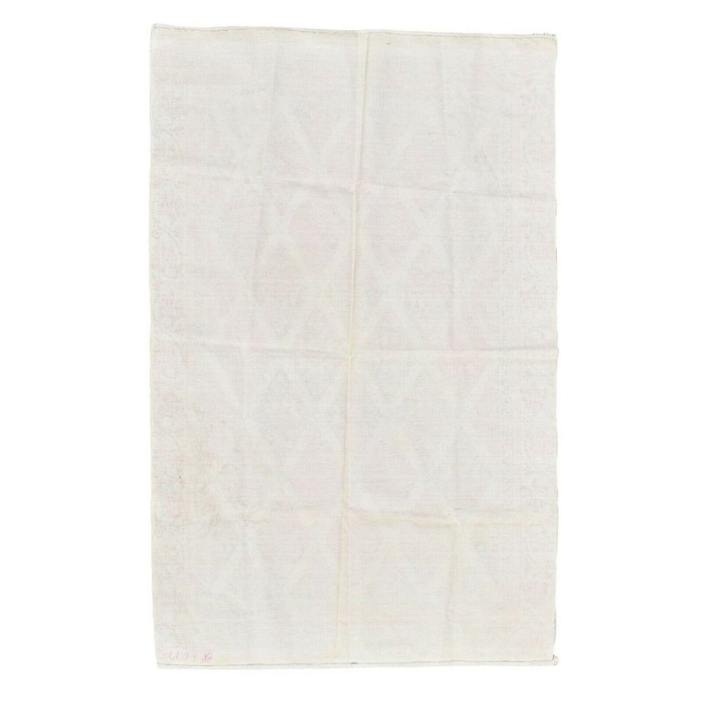 ABC Carpet Floorcloth Hand Stenciled Linen - Picture 2 of 4